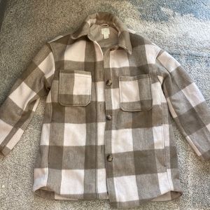 H&M Plaid Jacket